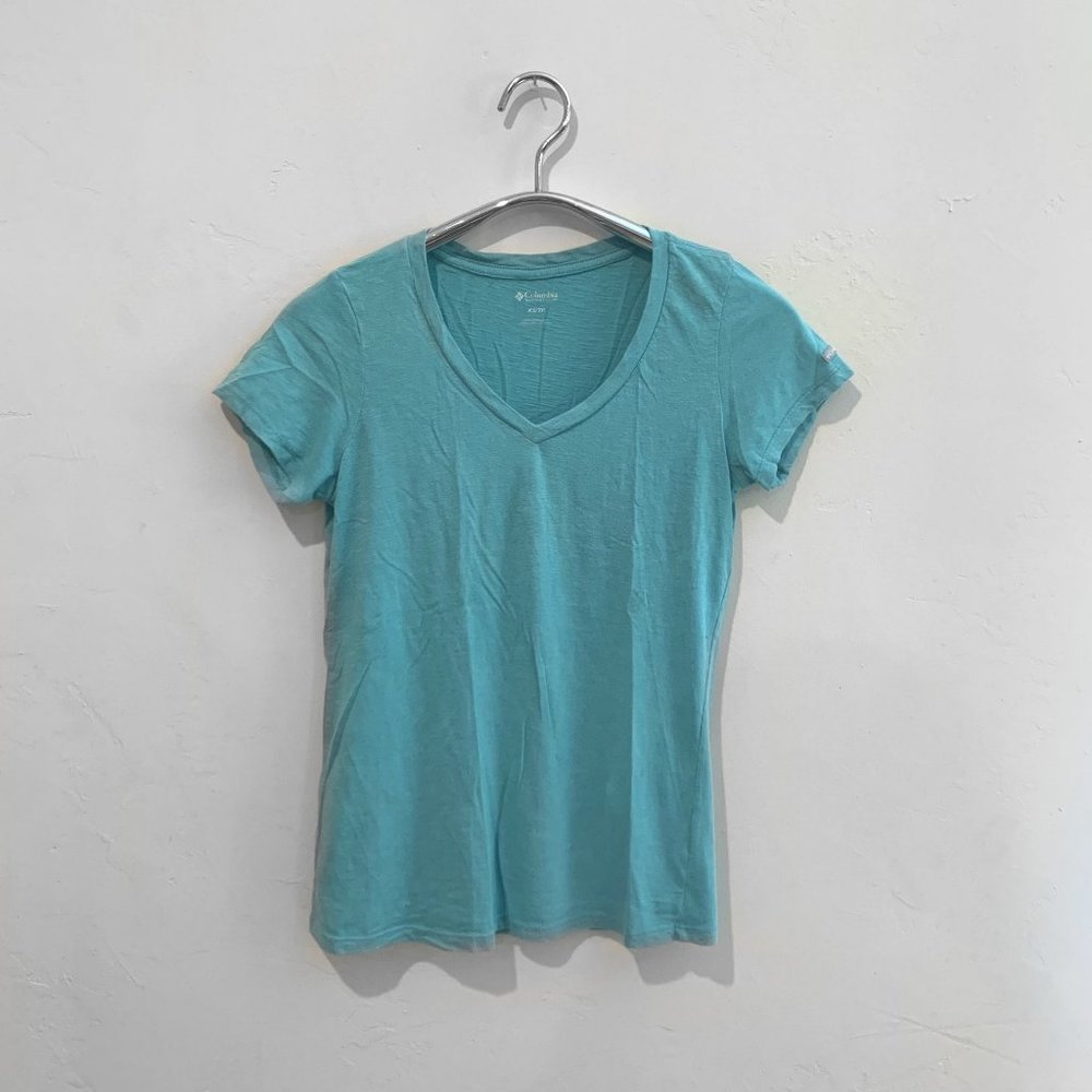 Columbia V-Neck Tee Shirt